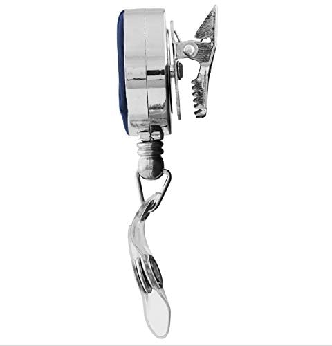Retractable Badge Reel with Alligator Clip - Team Logo