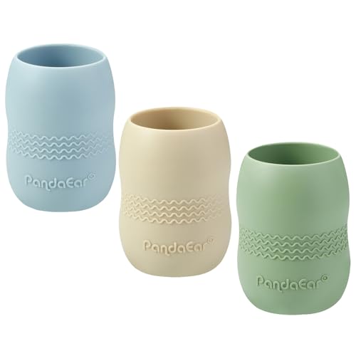 Silicone Baby Training Cups - 3 Pack for Toddlers