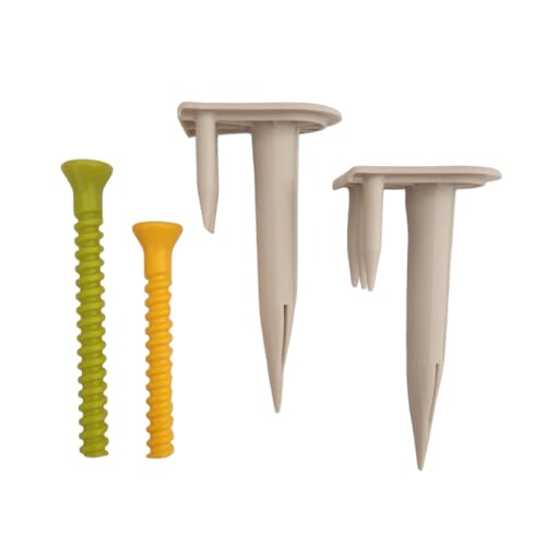 Margin Golf Margin Tee Holder with Flexible 2.5" & 3.25" Tees – Height Adjustable, Stays Upright on Grass Driving Range