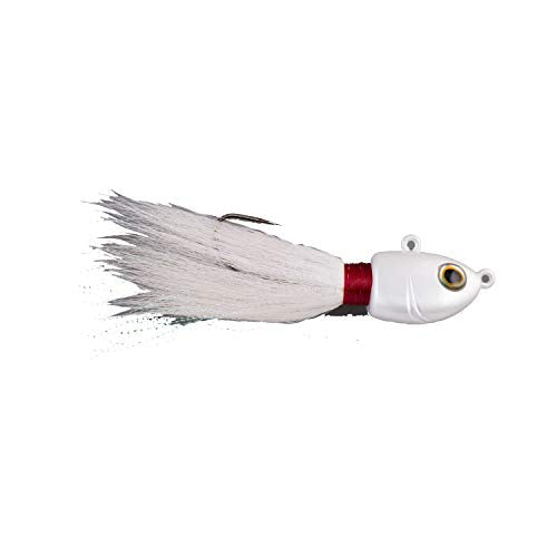 Bucktail Fishing Jigs - Berkley Fusion19 - Chartreuse, 6/0, 1 Oz