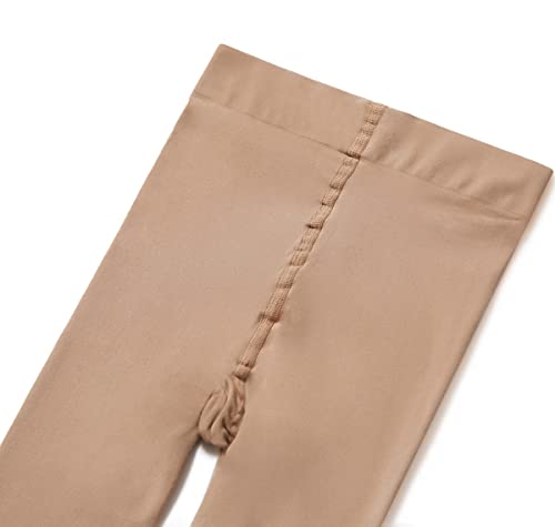 Convertible Ballet Tights for Girls & Women - 11-13 Years / Skin