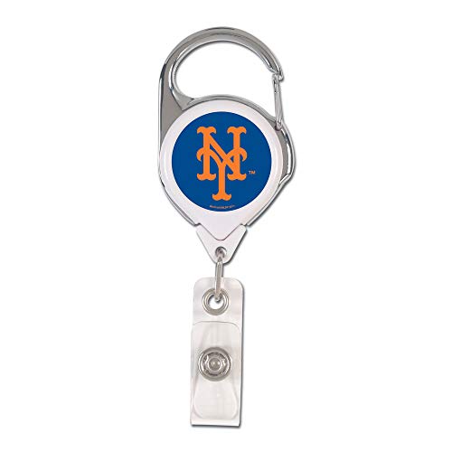 New York Mets Retractable Badge Holder - Officially Licensed
