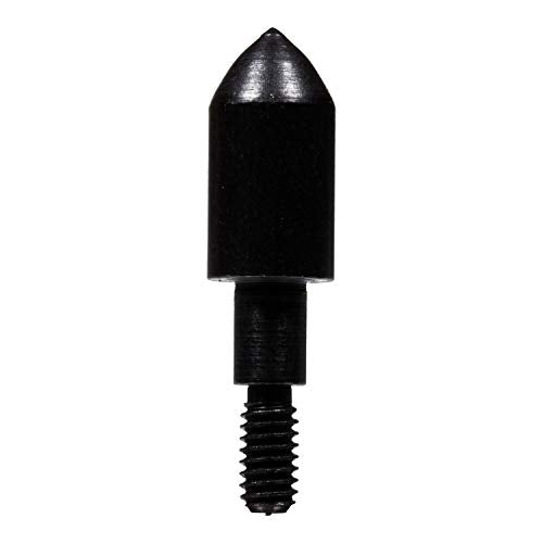 Archery Bullet Points - Soft Screw-On Arrow Tips - 11/32 Inch - 125 Grain - 12-Pack