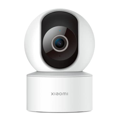 Xiaomi Smart Camera C200, 360¡Æ Vision, AI Human Detection, Clear and Crisp Video, Enhanced Night Vision, Full Encryption for Privacy Protection, Smart Voice Control, Fast Forward Playback Speed, White