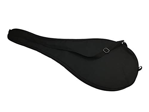 Silfrae Single Tennis Racket Cover – Lightweight Padded Bag, Black Small