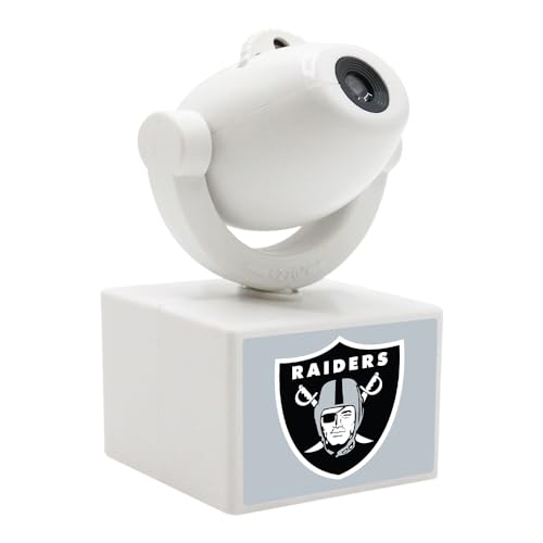 Las Vegas Raiders LED Mini Spotlight Projector - Adjustable & Portable