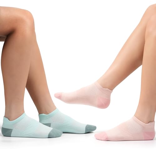 8 Pairs Ankle Socks for Women, Low Cut No Show Athletic