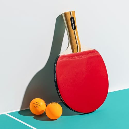 3-Star Premium Ping Pong Balls - Durable 40+ ABS, 4-Pack