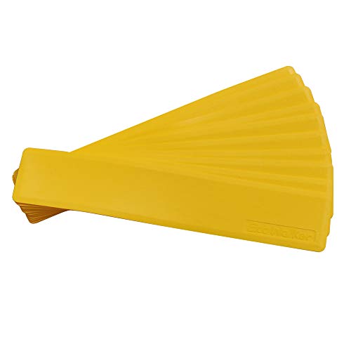 Court Line Marker Kit - 10pcs 14.6" Yellow Flat Markers