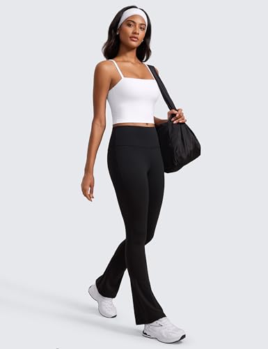 CRZ YOGA Butterluxe Cami Crop Tank Top Small White Women's Activewear