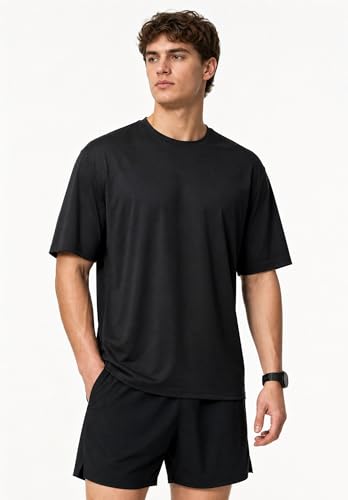 Men's Dry Fit Short Sleeve Workout T-Shirts - Moisture Wicking & Breathable
