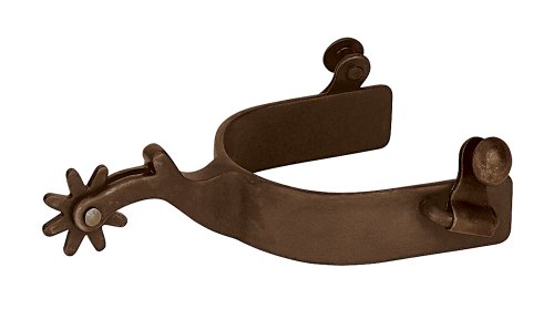 Weaver Leather Men's Equestrian Spur with Antiqued Finish 2-Inch Shank