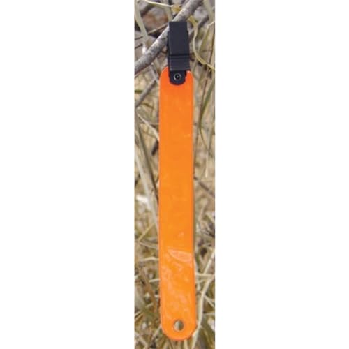 3-Inch Highly Reflective Hunting Trail Markers with Clips - 10 Pack
