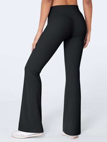 VOYJOY Black Small Low Rise No Front Seam Workout Leggings - 30.5"