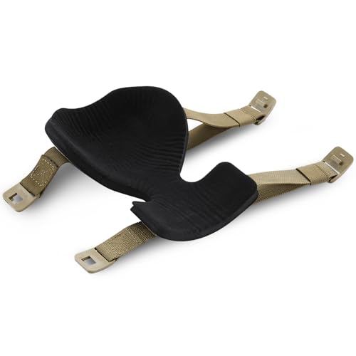 UIIHUNT Saddle Hunting Knee Pads with Adjustable Non-Slip Straps – EVA Padding for Tree Saddle Accessory