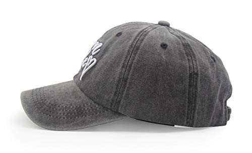 Mom Life Embroidered Hat for Women - Funny Adjustable Cotton Baseball Cap (One Size) - Grandmas Gift