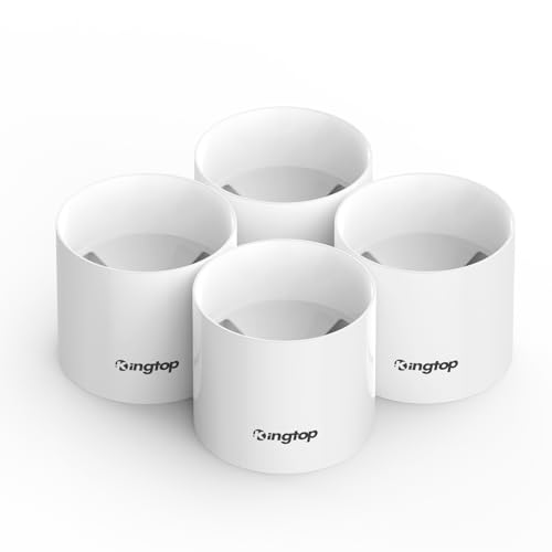Golf Hole Cups for Practice Putting Greens - 4 Inch, 4 Pack