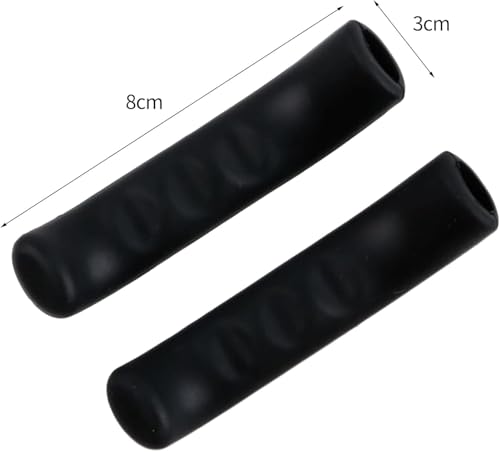 Bike Brake Lever Grip Covers - Shock Absorption Silicone - Pink