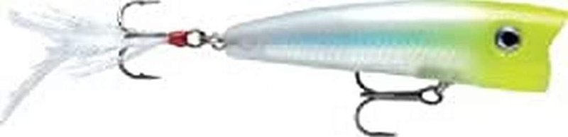 Rapala X-Rap Pop 07 Fishing lure, 2.75-Inch, Chartreuse Ghost