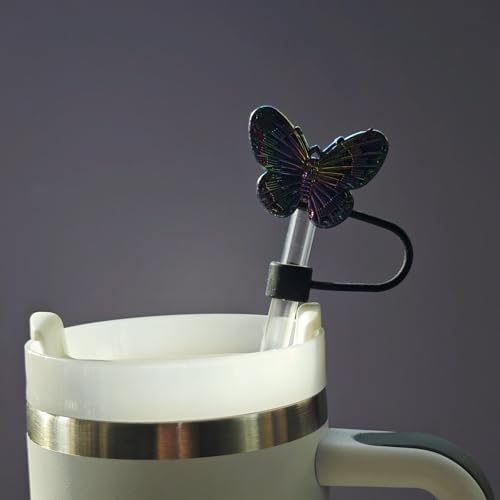 7-Piece Tumbler Accessory Set for 30/40oz Cups - Black Pearl Strap