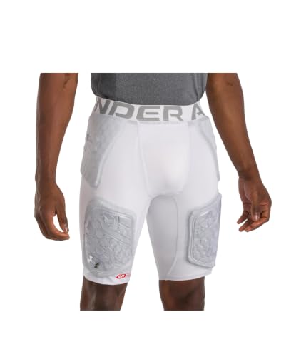 Gameday Armour Pro Compression Shirt Girdle - White, Medium