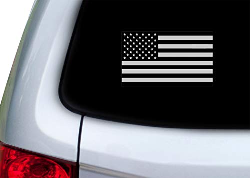 Subdued American USA Flag Tactical Decal - 3x5 Inch