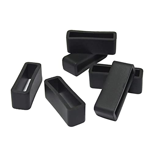 6-Piece Watch Band Loop Holder Keeper for Resin Belts