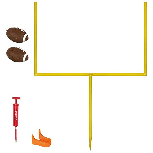 Football Field Goal Post - 8 ft Pro Kick Challenge Set