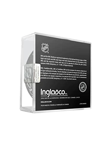 Official Game Hockey Puck with Display Holder - Ducks