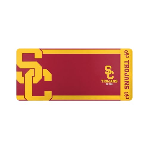 NCAA USC Trojans Desk Pad Mouse Mat - 35" x 16"