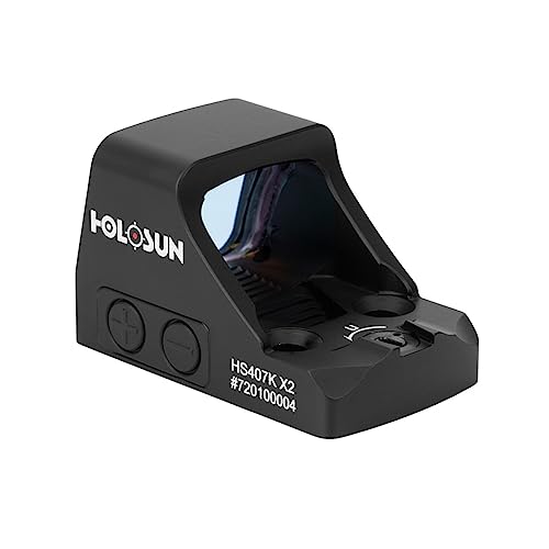 407K Series Reflex Sight - 6 MOA Dot, Black, Shake Awake Technology