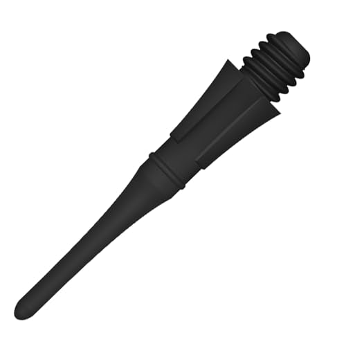 2BA Soft Tip Dart Points - 50-Piece Replacement Plastic Tips