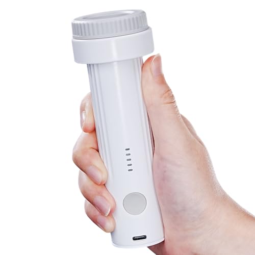 Portable Cordless Electric Vacuum Pump for Storage Bags - White