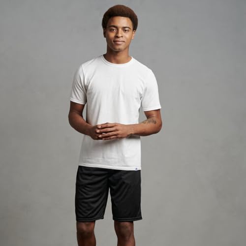 Russell Athletic Men's Dri Power Essential Performance Shorts 3X-Large Black