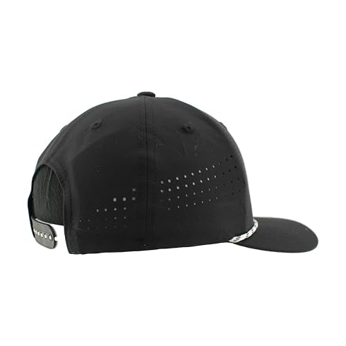 Boston Celtics Snapback Rope Hat - Black, Adjustable Fit