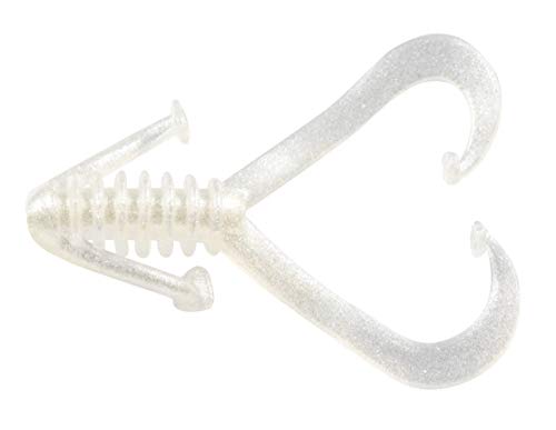 Bobby Garland Pile Diver Lure - Pearl White, 2.5" - 10 Pack