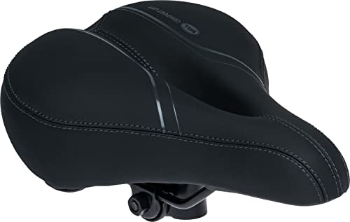 Bell Comfort 1025 Bike Seat with Handle - Soft Foam Ergonomic Cycling Saddle (Pack of 1)