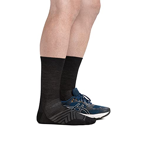 Darn Tough Vermont Men's Run Micro Crew 1035 — Large Black