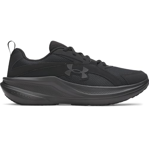 Men's Charged+ Assert 11 Running Shoes - Black/Black/Black - Size 10.5