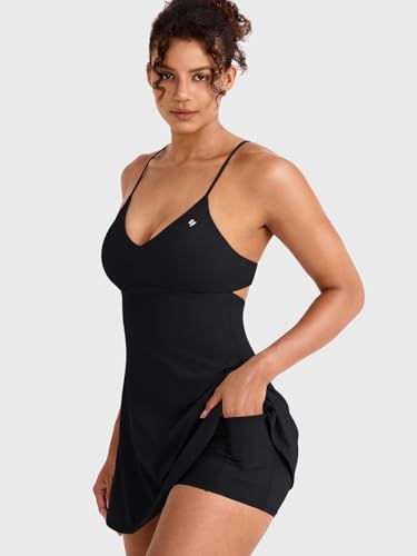 YEOREO CoreFlex Women Tennis Dress - Small Black