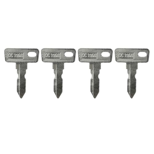 4-Piece Golf Cart Ignition Key Set for 1982-Up DS and Precedent Models