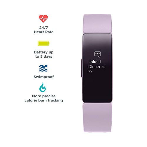 Fitbit Inspire HR Heart Rate & Fitness Tracker - Lilac