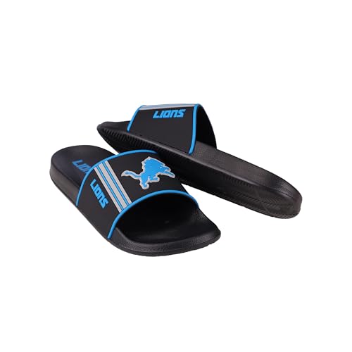 Detroit Lions Slides for Men - Large Water Resistant EVA Sandals