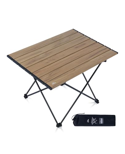 iClimb Nature Large Ultralight Folding Camping Table - Compact & Waterproof