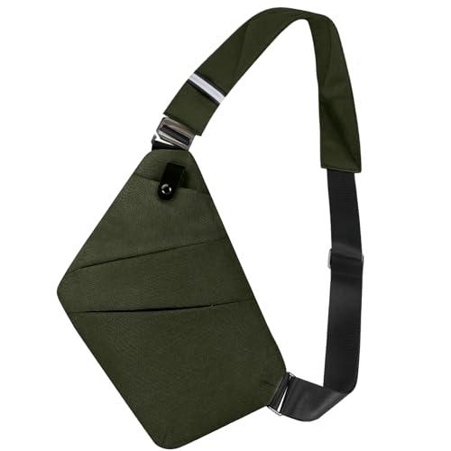 Waterproof Anti-Theft Crossbody Bag for Men Women Travel Sling Bag with Large Capacity