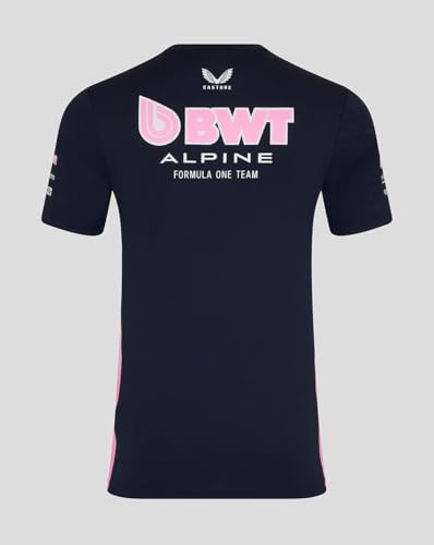 Castore Alpine Racing F1 2025 Men's Team T-Shirt - Motorsport Apparel
