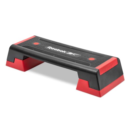 Adjustable Aerobic Step Platform for HIIT & Cardio - Red