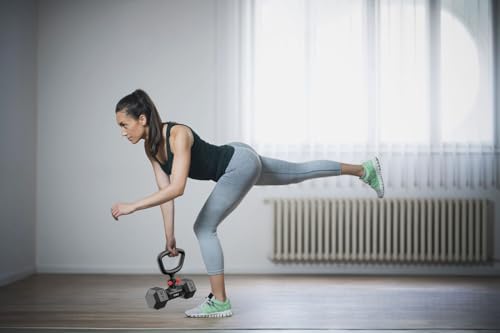 SEWD Adjustable Dumbbell to Kettlebell Converter - Portable Fitness Equipment