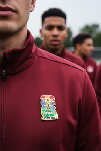 2026 FIFA World Cup Edition Collector's Pin - Premium Zinc Alloy