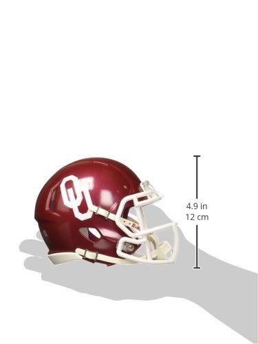 Speed Mini Helmet - Oklahoma Sooners - 7.5" x 6.5"